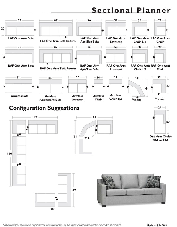 Clark Sofa - Custom Made