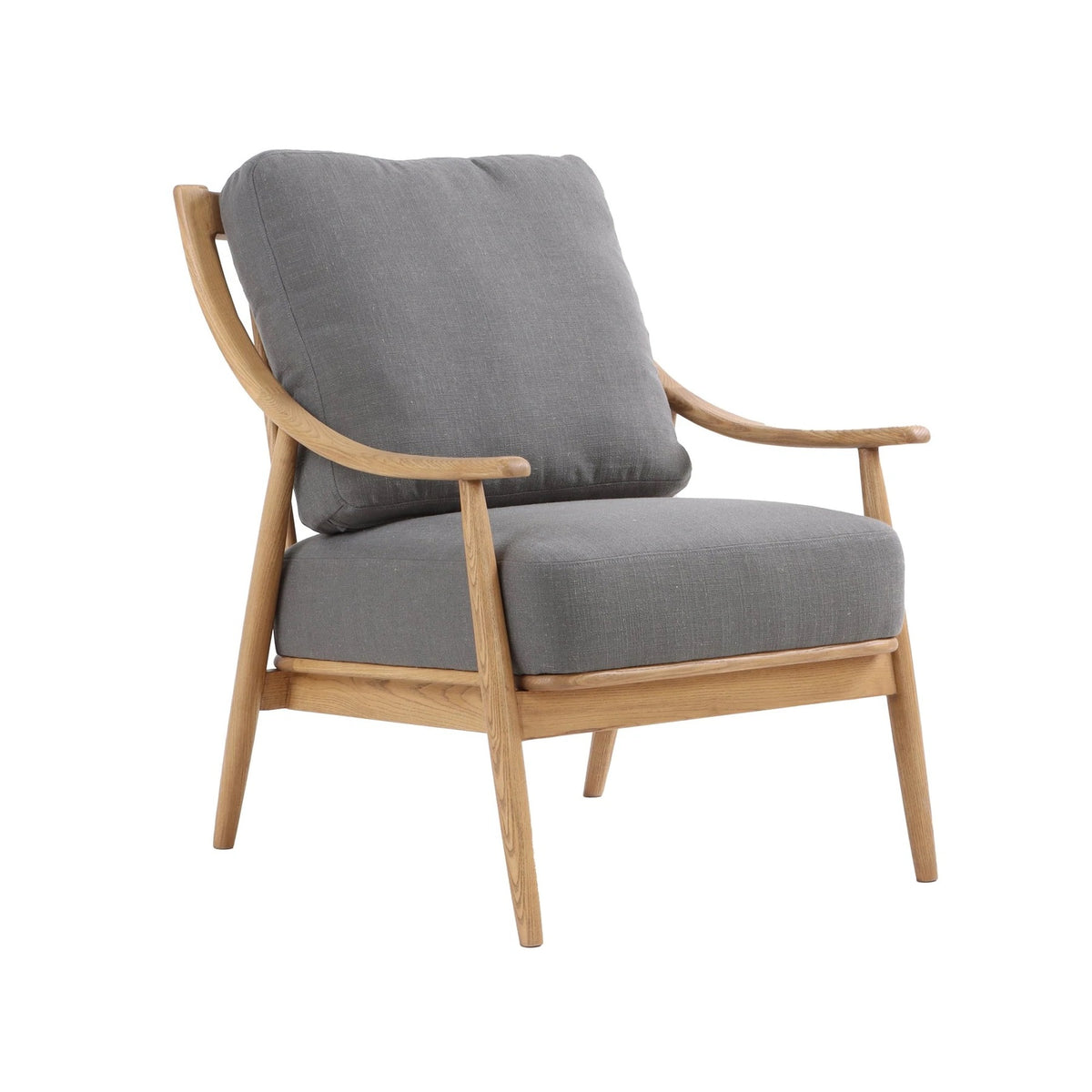 Kingsway Club Chair - Stormy Grey