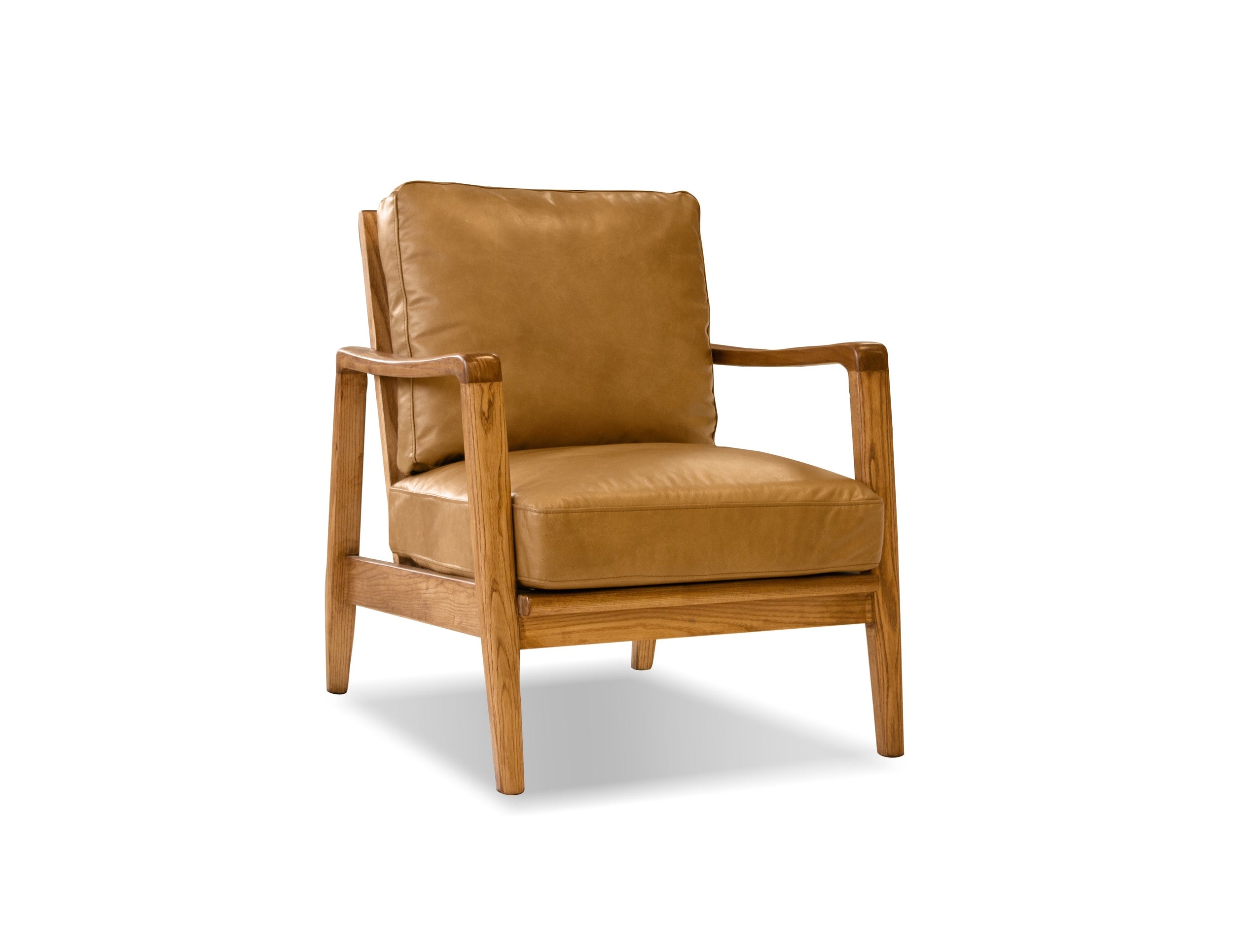 Buckles Lounge Chair - Tan