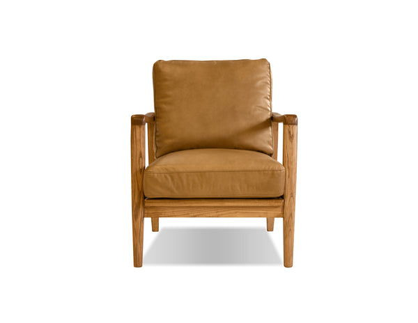 Buckles Lounge Chair - Tan