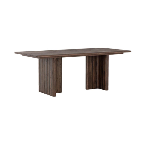 Lineo Dining Table - Burnt Oak