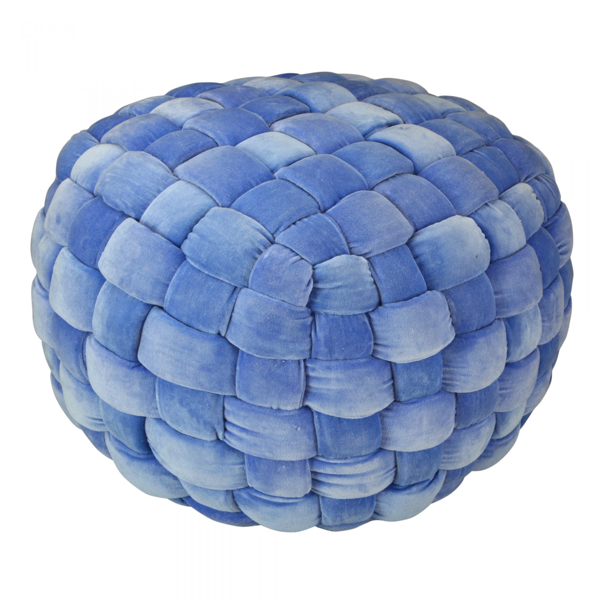 Jazzy Sky Blue Pouf