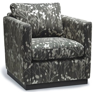 Slocan Swivel Arm Chair - Custom Fabric