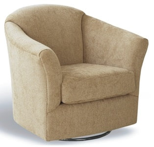Valdez Swivel Arm Chair - Custom Fabric