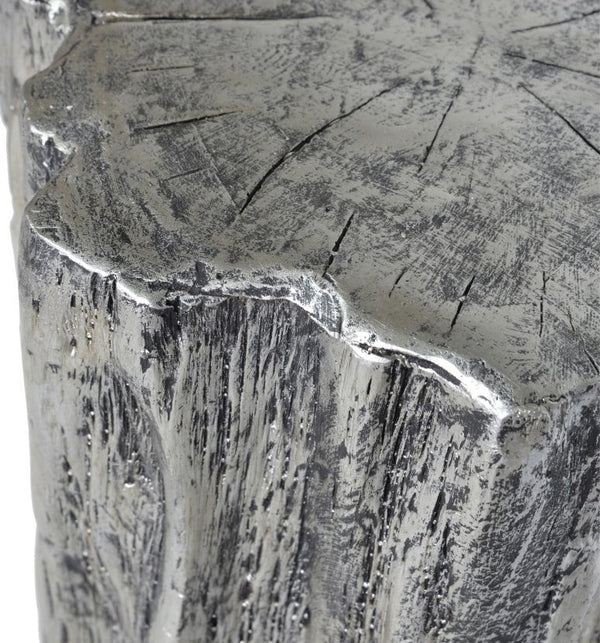 Trunk Antique Silver Stool