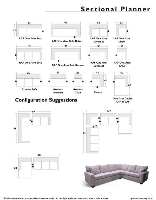 Oak Street Loveseat - Custom Made