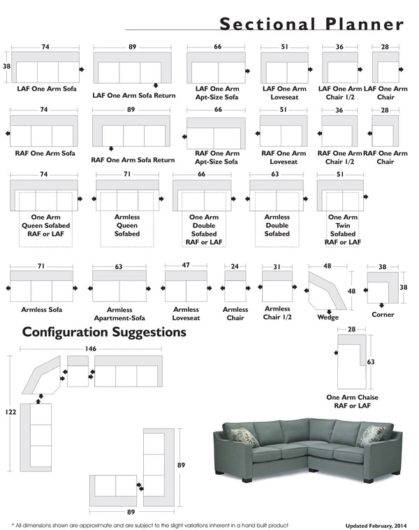 Burrard Sectional Sofa - Custom Made