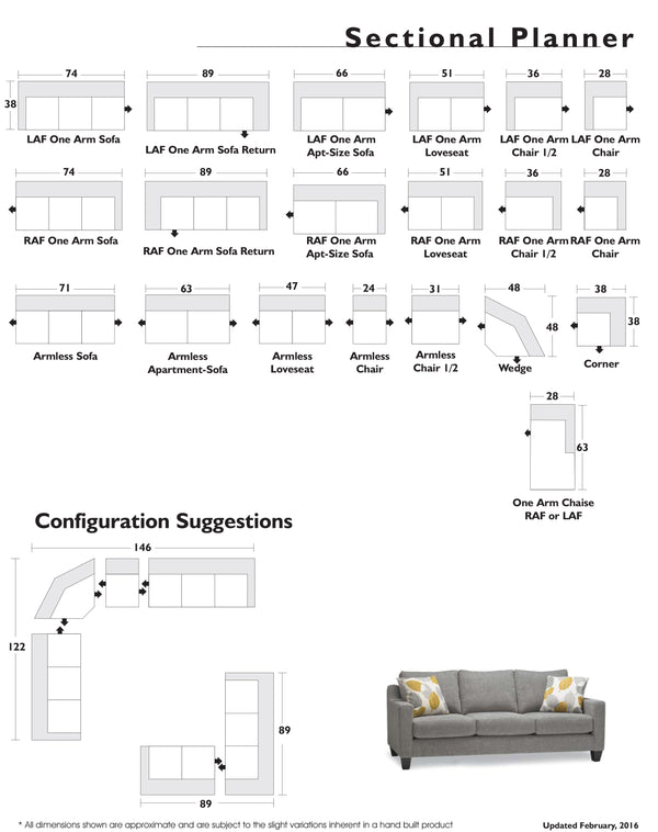 Georgia Sofa - Custom Made