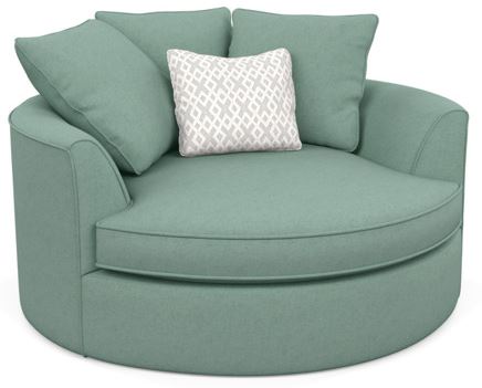 Robson Chair in Entice Dew - Custom Made