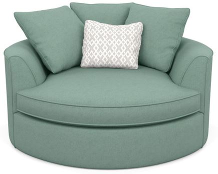 Robson Chair in Entice Dew - Custom Made