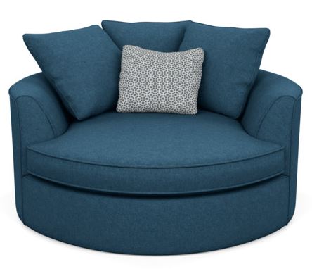 Robson Chair in Tony Indigo - Custom Made