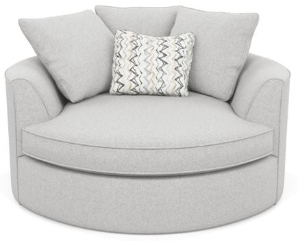 Robson Chair in Element Silver Dollar - Custom Made