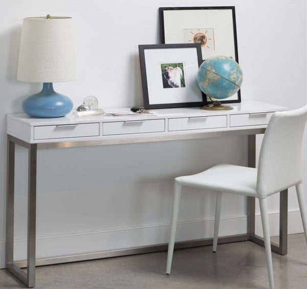 Palco Sofa Table - White