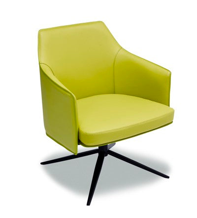 Riven Swivel Dining Chair - Green