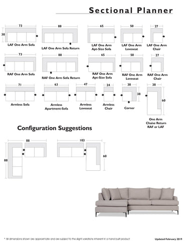 Lonsdale Sectional Sofa - Custom Made