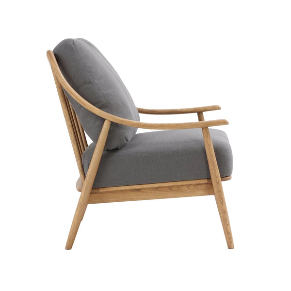 Kingsway Club Chair - Stormy Grey