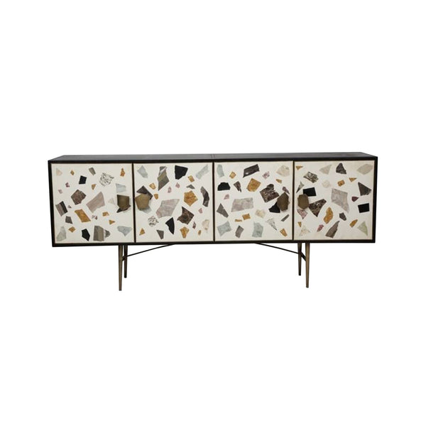 Terrazzo Sideboard - White Mosaic
