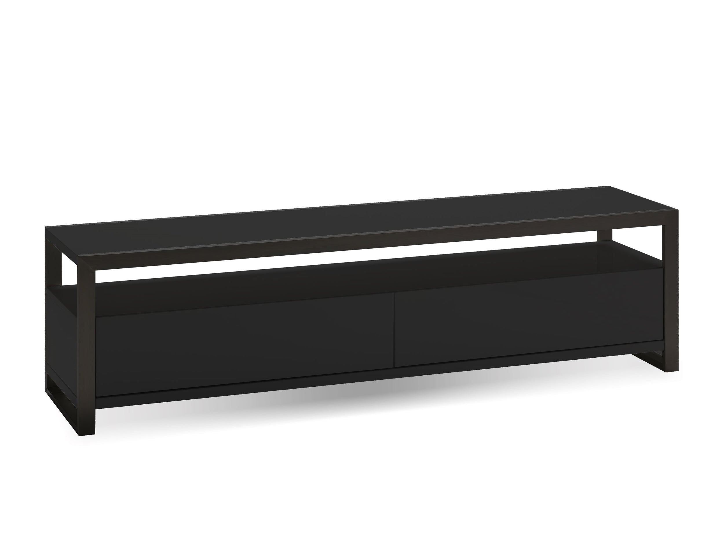 Brando Black TV Unit - Large