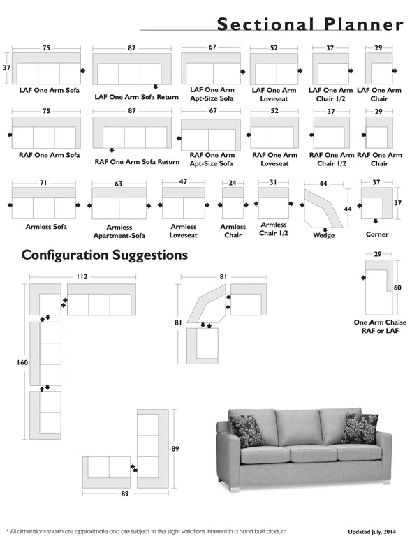 Kent Sofa - Custom Made