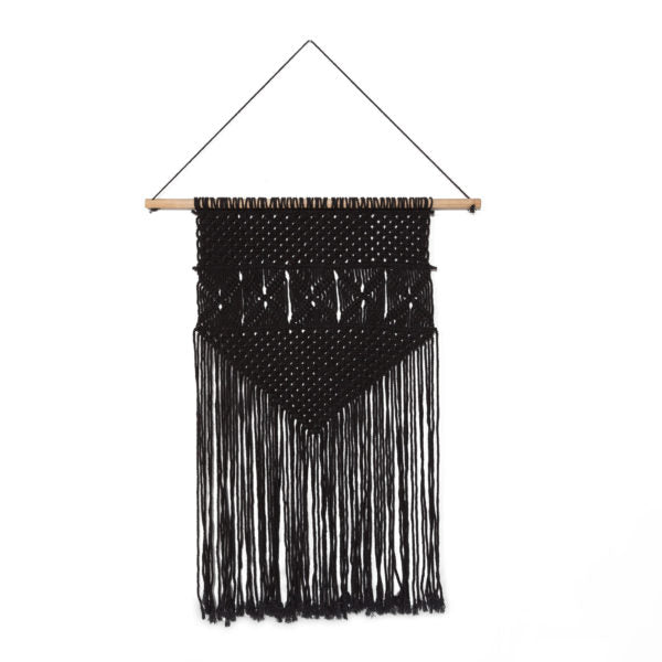 Bohemian Rio Macrame – Black