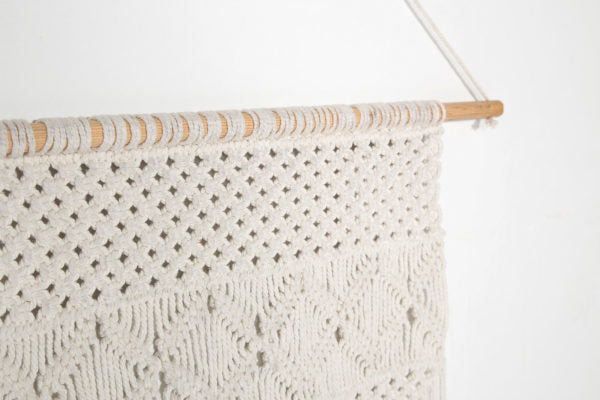 Bohemian Rio Macrame – Cream