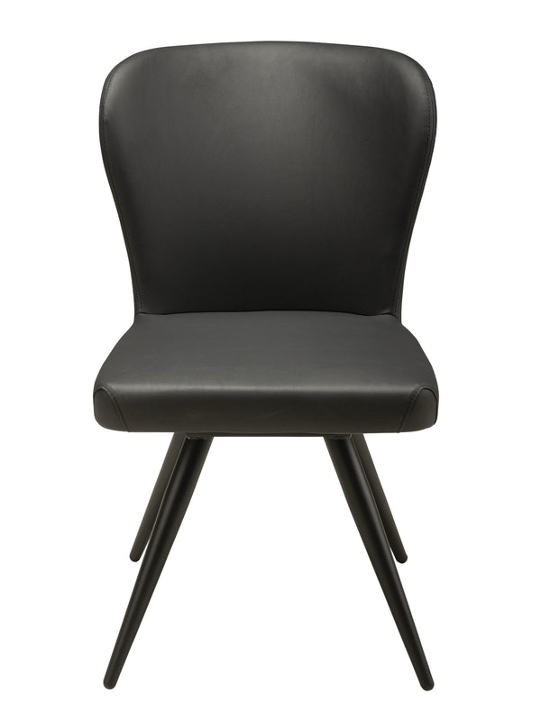 Janna Swivel Side Chair - Black