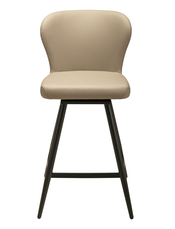 Janna Swivel Counter Stool - Lite Taupe