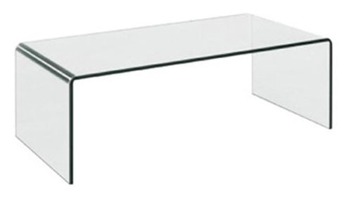 Curvo Condo Glass Coffee Table