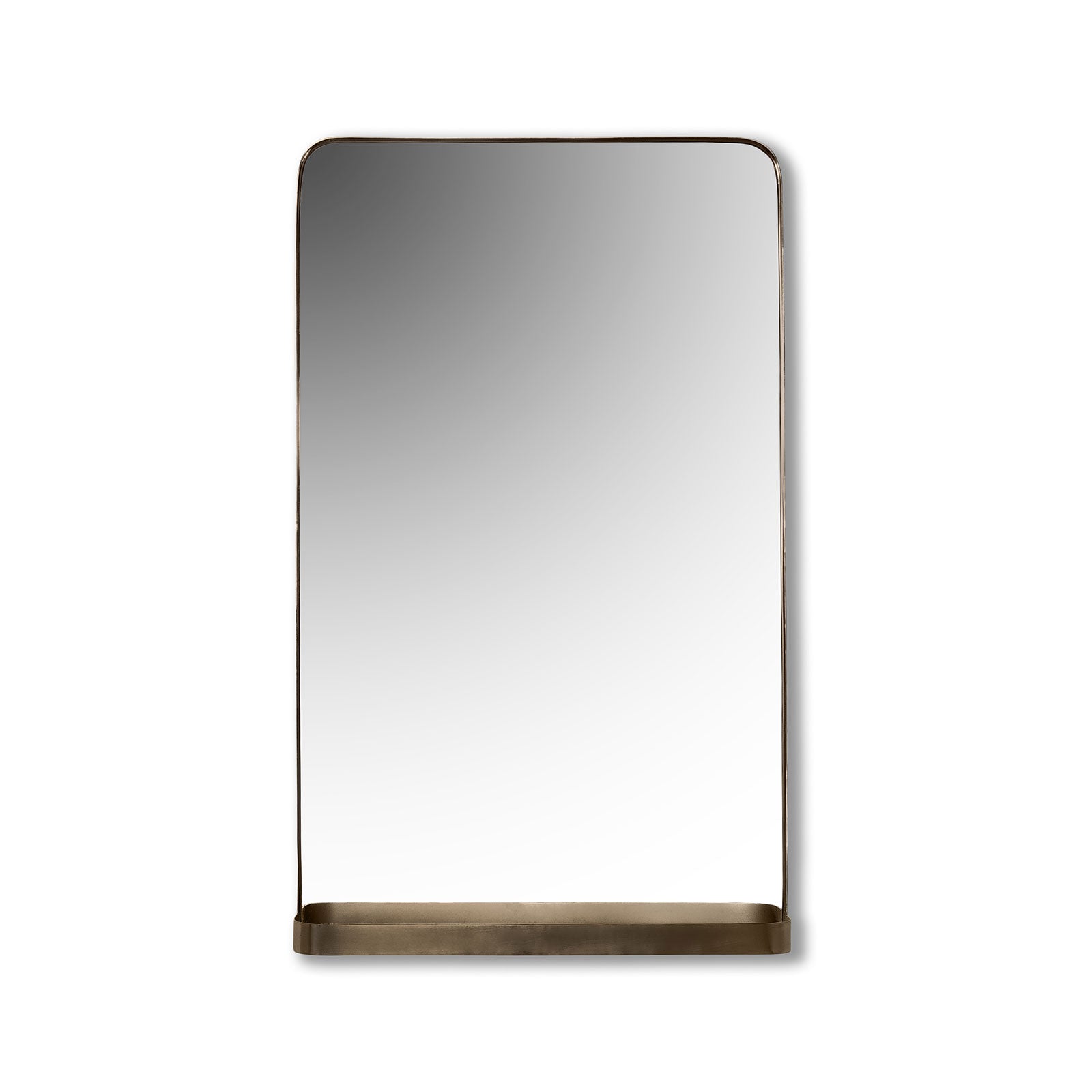District Flats Mirror – Brushed Gold