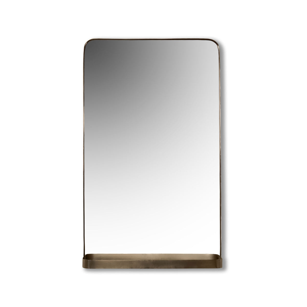 District Flats Mirror – Brushed Gold