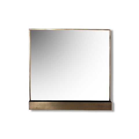 District Alcove Mirror – Brushed Gold
