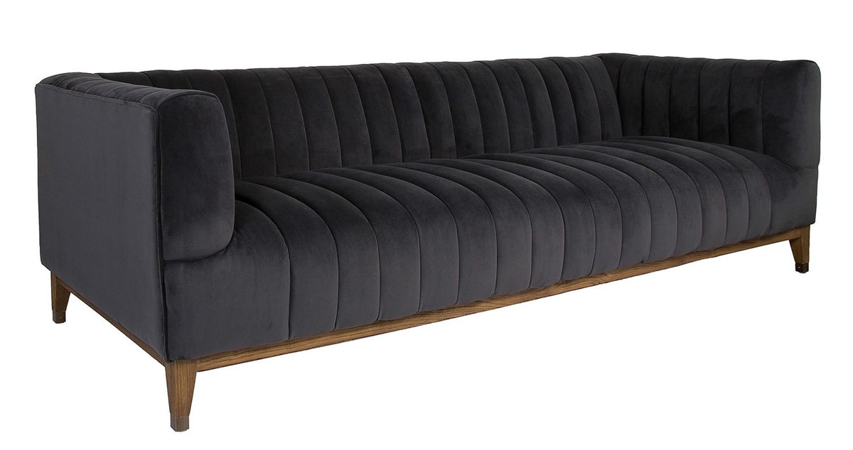 Jason Condo Sofa – Smoke Grey