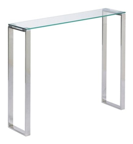 Gem Glass Narrow Console Table