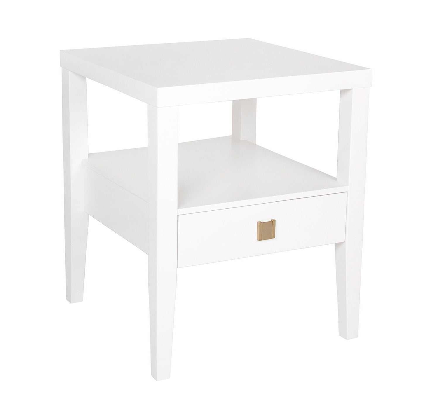 Katherine End Table - White
