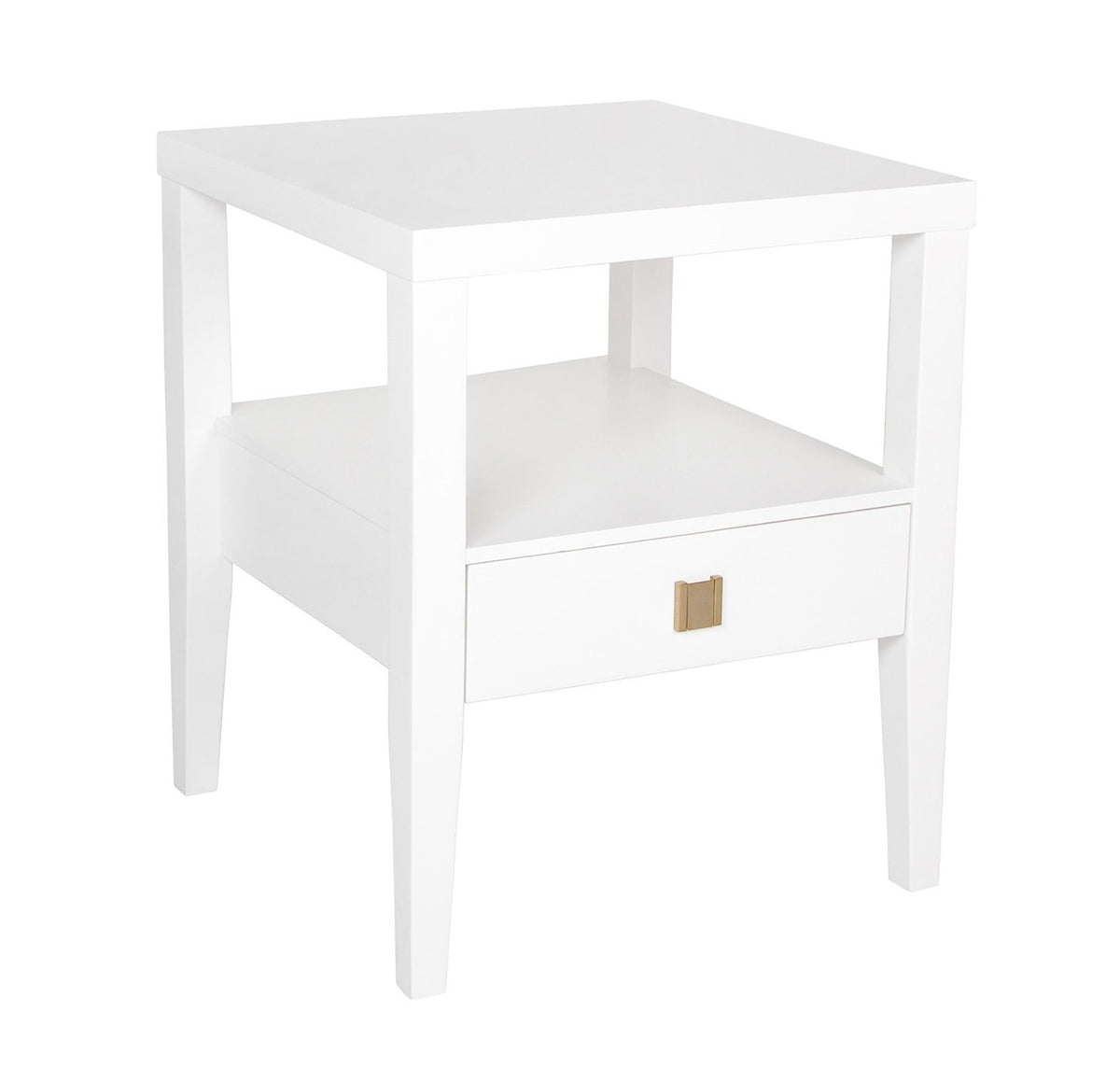 Katherine End Table - White