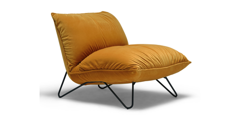 Poco Lounge Chair - Mod Amber