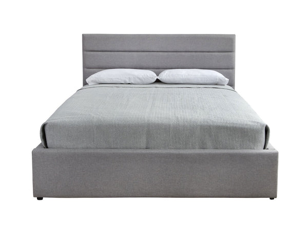 Danny King Bed – Greige