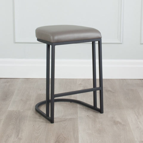 Dome Counter Stool - Grey