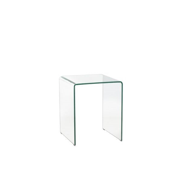Curvo Glass End Table