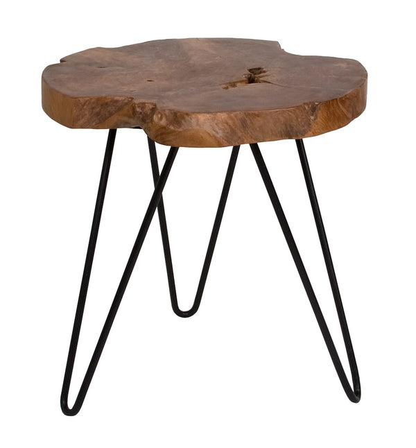 Natura Round Hairpin Side Table