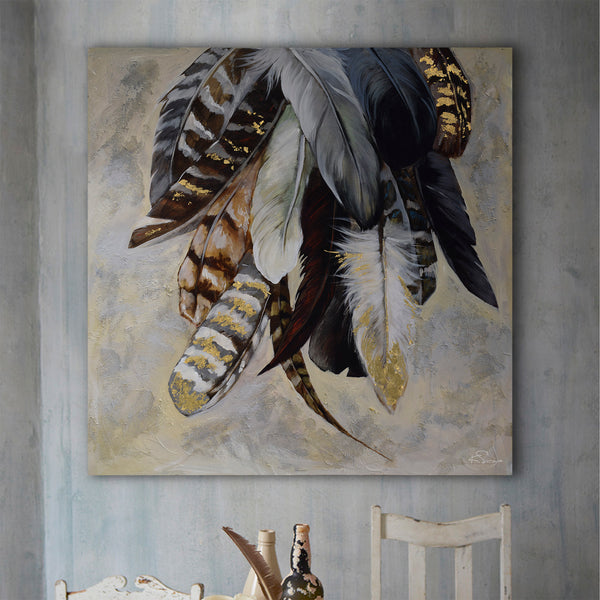 Feathertail Oil Painting