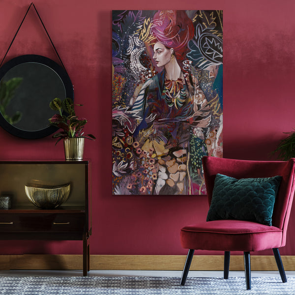 Angelina Canvas Painting