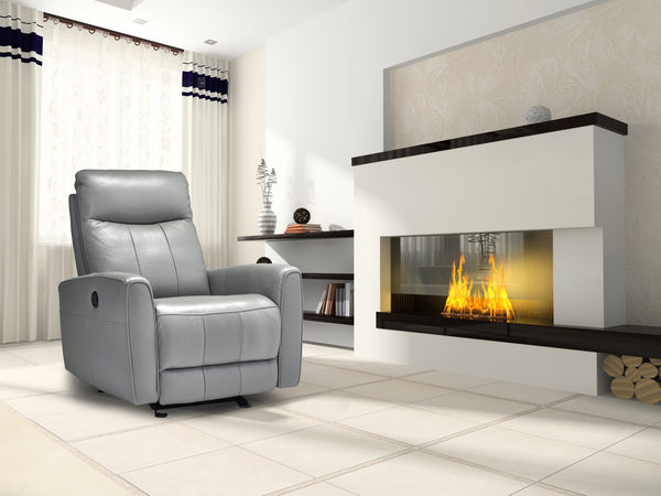 Vienna Reclining Chair - Verona Grey