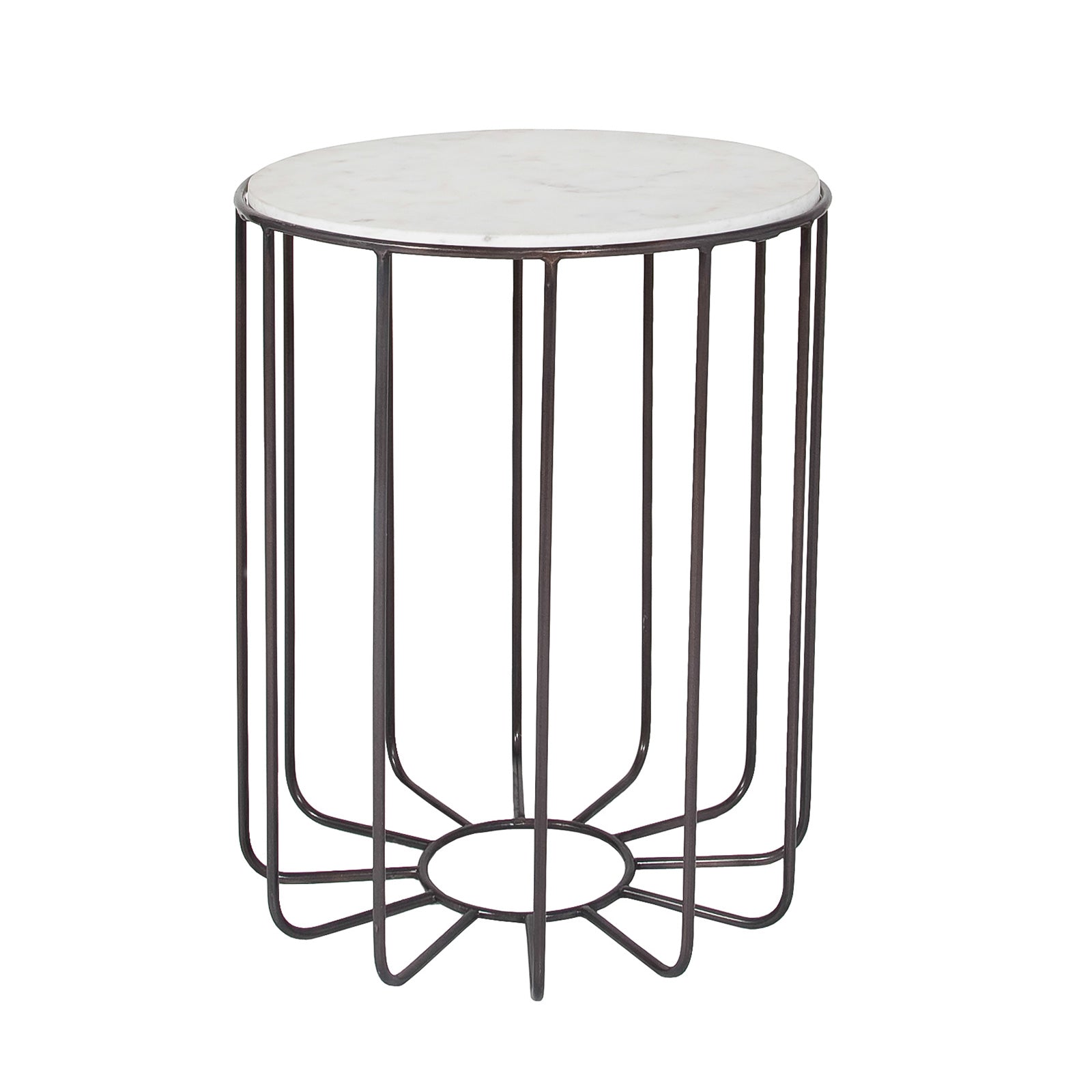 Rome Marble Accent Table
