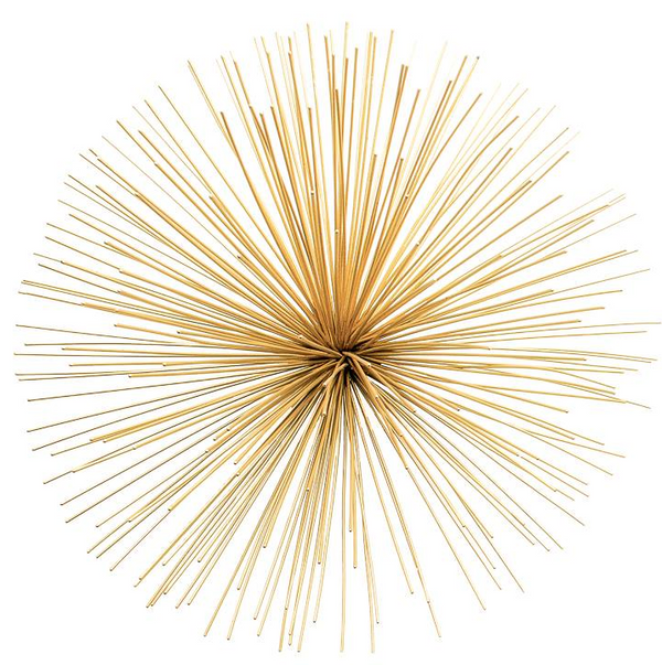 Spike Gold Wall Pod - Large