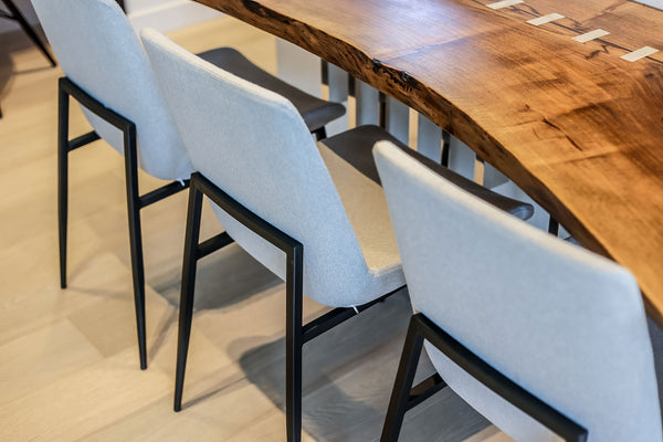 Thames Chair – Dove Grey / Matte Black